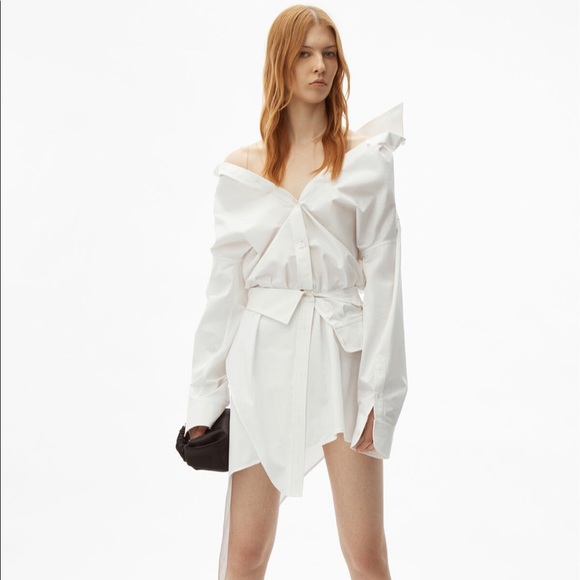 Alexander Wang Deconstructed Shirt Dress Size 2 - Picture 1 of 7